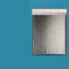 Silver Aluminized Bubble Bag Clothing Packaging Shockproof