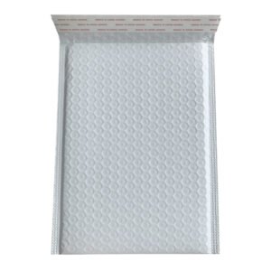 White Pearlescent Film Bubble Bag, Clothing Packaging, Thickened Express Bag